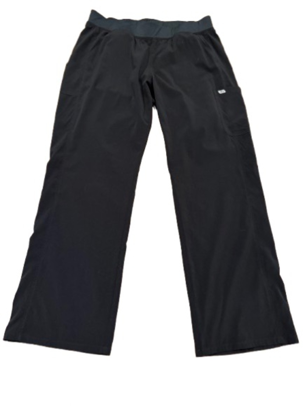 Elevate by IRG Women's Black Wide-Leg Scrub Pants Size Extra Large